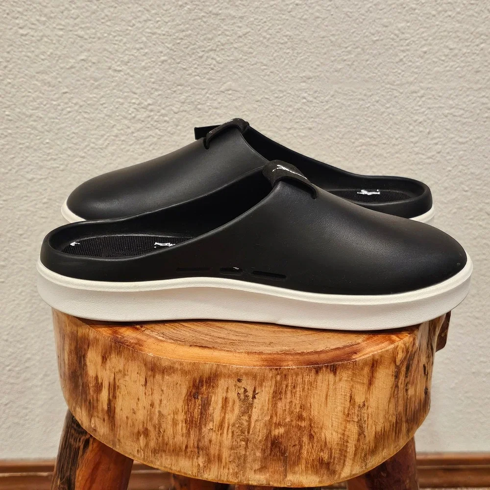 TRUE Linkswear Dead Golfer All Day Clog Black White‎ Mens 7 Womens 9 NEW